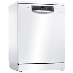 Bosch SMS46IW00G Freestanding Dishwasher, White